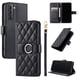 thumbnail image 2 of Funda Acolchada con Anilla y Correa para Samsung Galaxy S21 FE Slots para Tarjetas Negro, 2 of 5