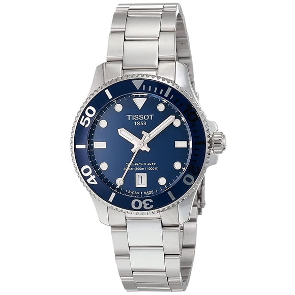 Reloj Seastar Esfera Azul Para Mujer - T1202101104100 