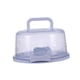 thumbnail image 4 of Contenedor para pasteles Portador de pasteles con asa Base de accesorios multipropósito Contenedor de almacenamiento de pasteles portátil para pastel Azul, 4 of 5