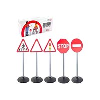 Doremi - Mini Signos De Tránsito Para Niños 5 Pzs