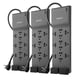 thumbnail image 1 of Cable Belkin Power Strip de 12 salidas, 8 pies, 3,940 julios, paquete de 3, 1 of 8