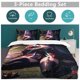 thumbnail image 5 of Fate Stay Night Anime Home Bed 3-piece Set Classic Japanese Anime Polyester Wash Student Dormitory Set, 5 of 5