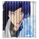 thumbnail image 1 of Cortina de ducha de baño Hinata Hyuga Naruto Super World con ganchos, tamaño 66 x 72 pulgadas, 1 of 3