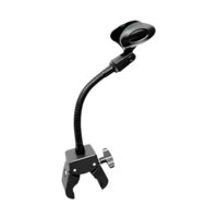 Magideal - Soporte De Micrófono Ajustable De 360 Degree Soporte De Micrófono De Micrófono Flexible De 360 Grados Topeador De Clips De Micrófono Para Bicicletas , Por 28 A 40 Mm