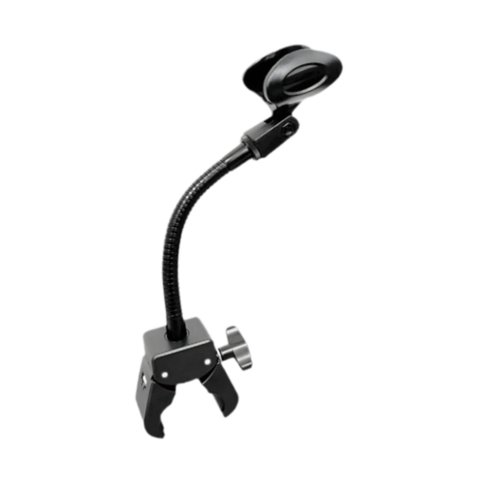 Magideal - Soporte De Micrófono Ajustable De 360 Degree Soporte De Micrófono De Micrófono Flexible De 360 Grados Topeador De Clips De Micrófono Para Bicicletas , Por 28 A 40 Mm
