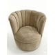 thumbnail image 2 of Sitial Flor Giratorio Beige Felpa, 2 of 3