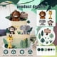 thumbnail image 3 of Set de decoración para tartas Zafena Safari Animal Jungle, 19 piezas, para fiestas, 3 of 6