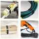 thumbnail image 5 of Con 25 hebillas de metal, correa de velcro cortable y bridas para cables., 5 of 6