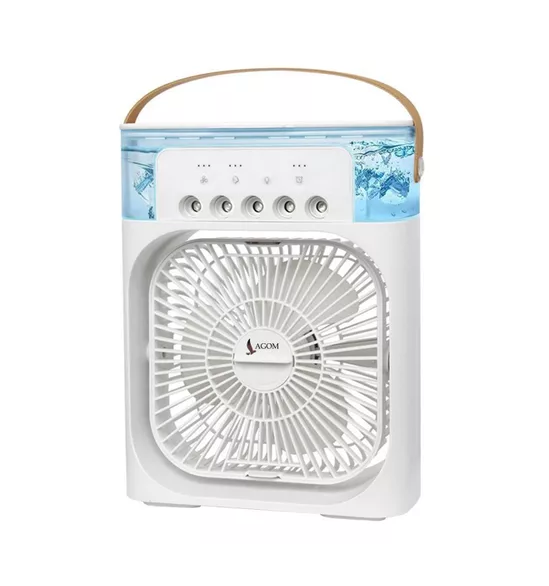 Genérico - Climatizador Portátil Frío Mini Aire Usb Portátil 220V Blanco