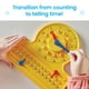 thumbnail image 3 of Reloj Sensory Bubble Popper con líneas numéricas hand2mind para niños, 3 of 3