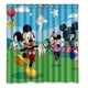 thumbnail image 1 of Cortina de ducha de Mickey Mouse con dibujos animados, juego de cortinas de baño con ganchos, tamaño 66 x 72 pulgadas, 1 of 3
