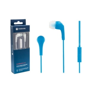 Motorola - Audifono Manos Libres Jack 3.5 Azul Earbuds 2