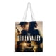 thumbnail image 1 of The Stolen Valley Bolso de tela con estampado de lienzo para mujer, bolsa de compras reutilizable y estética, con cremallera interior, regalo para mujer, 35 × 40 cm., 1 of 6