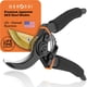 thumbnail image 1 of Tijeras de podar GEROSSI Premium bypass de alta resistencia con mango acolchado, 1 of 7