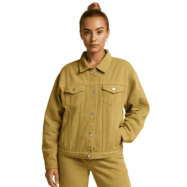 Chaqueta Oversize Denim Mujer Rumania