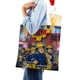 thumbnail image 4 of Fireman Sam Bolso de tela con estampado de lienzo para mujer, bolsa de compras reutilizable y estética, con cremallera interior, regalo para mujer, 35 × 40 cm., 4 of 6