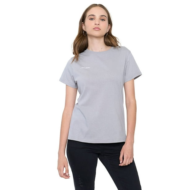 Polera Mujer Fun Regular Gris Claro Corona