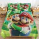 thumbnail image 1 of Super Mario 3-Piece Comforter Set for Bedroom Super Mario Bedding Set for Kids Adults Soft Microfiber Duvet Cover Set with Zipper Closure, 1 of 5