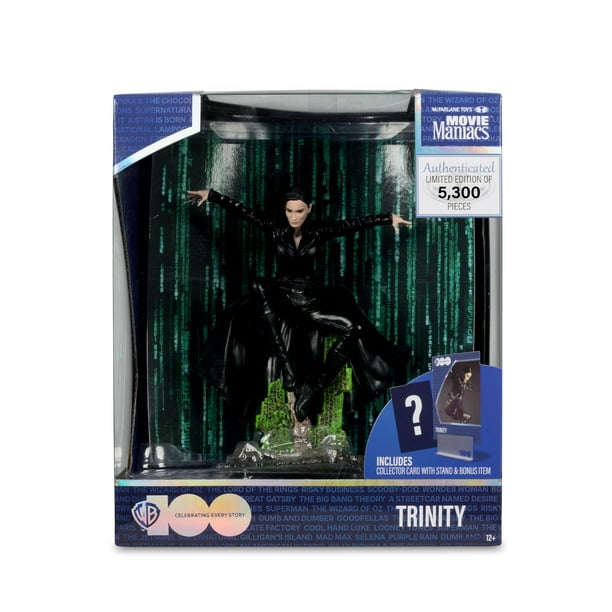 Figura de acción McFarlane Toys The Matrix Movie Maniacs 6 Trinity