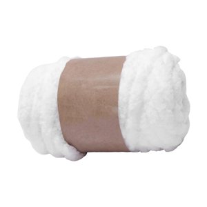 Magideal - Hilo Grueso Y Grueso, Hilo Tubular Jumbo, Brazo De Relleno, De Hilo De Punto, Hilo Suave Y Voluminoso, Hilo De Peso Para Hacer Alfombras, , Blanco