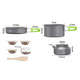 thumbnail image 3 of Set Ollas Y Tetera Ligera Y Portable Para Camping Gris, 3 of 3