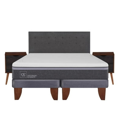 Cama Europea Ortopedic Advance King Base Dividida