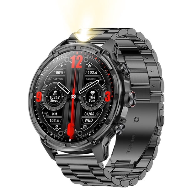 Reloj Inteligente V99 AMOLED 1.85 Batería 710mAh Llamadas Bluetooth Salud silicona para uso diario