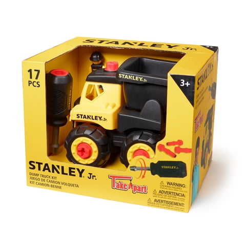 Stanley Jr - Camión Volquete Desmontable 17Pcs