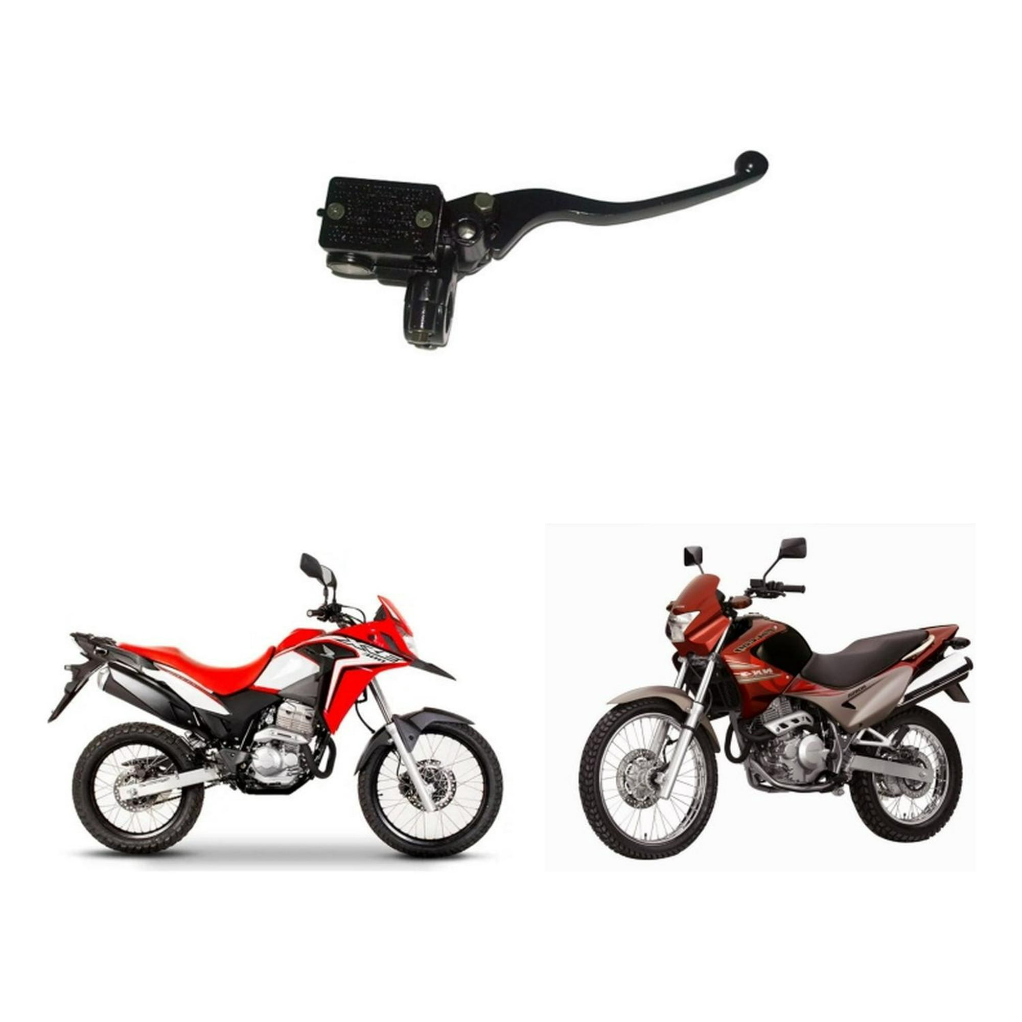 Motoparts - Manilla Con Bomba De Freno Moto Honda Xre 300 / Falcon 400
