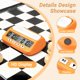 thumbnail image 3 of Cronómetro Digital de Ajedrez Feiyasi TIMER Naranja 2xAA, 3 of 7