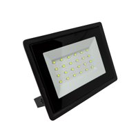 Teimporta - Foco Proyector Led Reflector 30W Ip65 Ik08 Luz Blanca Sec Negro Blanco Frío