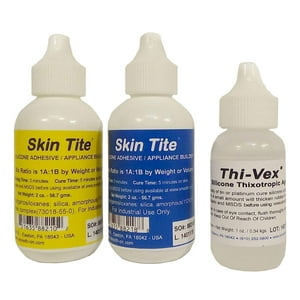 Smooth On - Kit Skin Tite De 120 Ml Y Silicona De Platino Thivex De 30 Ml