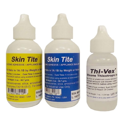 Smooth On - Kit Skin Tite De 120 Ml Y Silicona De Platino Thivex De 30 Ml