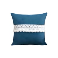 Genérico - Set De 4 Fundas De Cojin Con Pompon 45X45 S6