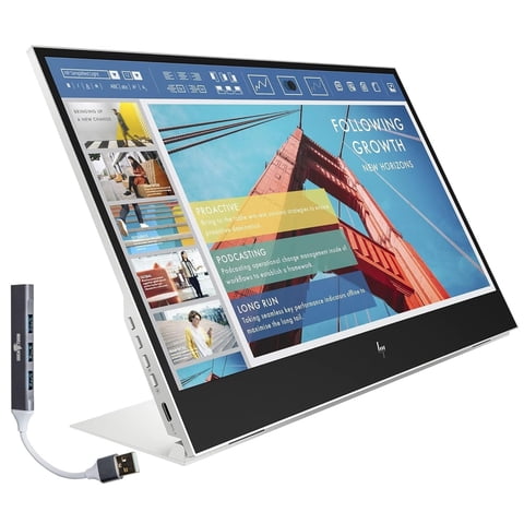 Monitor Portátil Hp E14 G4 De 14"" Fhd Ips Usb-C Color Plata