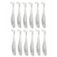 thumbnail image 4 of 12pcs Se?uelos De Pesca Suaves Set Paddle Tail Worm Baits Shad Minnow Swimbaits E, 4 of 5