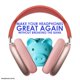 thumbnail image 5 of Almohadillas para auriculares AHG Accessory House Global de piel de oveja rosa, 5 of 7