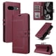 thumbnail image 5 of Premium Wallet Case for Google Pixel 8A with Card Slots & Kickstand, Flip Cover Red, 5 of 6