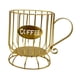 thumbnail image 1 of Soporte Para Cápsulas De Café Organizador Compacto Para Almacenar Cápsulas De Café Para Cafeterías, Cocinas Y Bares, Dorado, Pequeño, 1 of 5