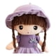 thumbnail image 2 of Muñeca De Trapo De Peluche Tierna Suave 45cm lila, 2 of 3