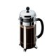 thumbnail image 3 of Cafetera de prensa francesa Bodum Chambord de acero inoxidable de 1,5 L, 3 of 4
