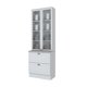 thumbnail image 1 of Cristalera Capal Cocina 2 Puertas 2 Cajones Blanco, 1 of 8