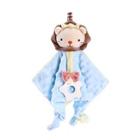 Magideal - Manta De Seguridad Para Bebé Con Etiquetas, Juguete Encantador Para Niñas, Recién Nacidos, Niños Pequeños, León