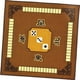 thumbnail image 3 of Mahjongg Mat Antideslizante Mahjong Accesorios Mantel Para Juegos De Escritorio De Cartas Marrón, 3 of 5