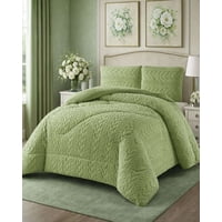 Tengfei - Cubrecama Con Chiporro Elegante Para Invierno Plaza Y Media Diseño 2026