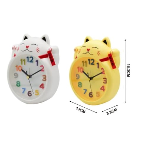 Genérico - Reloj Despertador 16,3X13 Cm De Diámetro