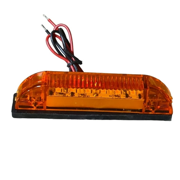 Foco Lateral Led Ambar 12 Y 24 Volts