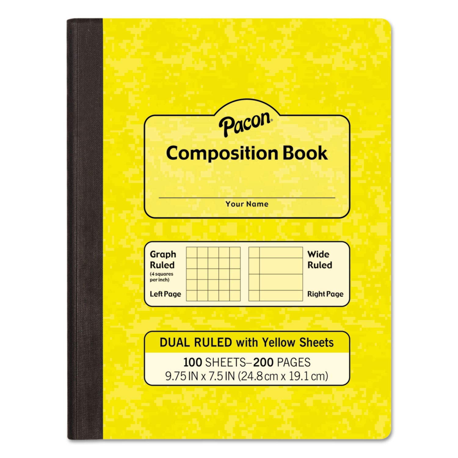 Libro De Composición Pacon Wide/legal Rule 200 Páginas