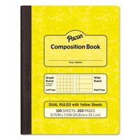 Libro De Composición Pacon Wide/Legal Rule 200 Páginas