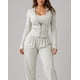 thumbnail image 4 of Conjunto Deportivo Mujer 3 Piezas Peto Chaqueta Y Palazzo, 4 of 9